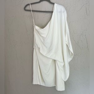 Brand New BNWT Halston Heritage one shoulder dress size 14 or 12